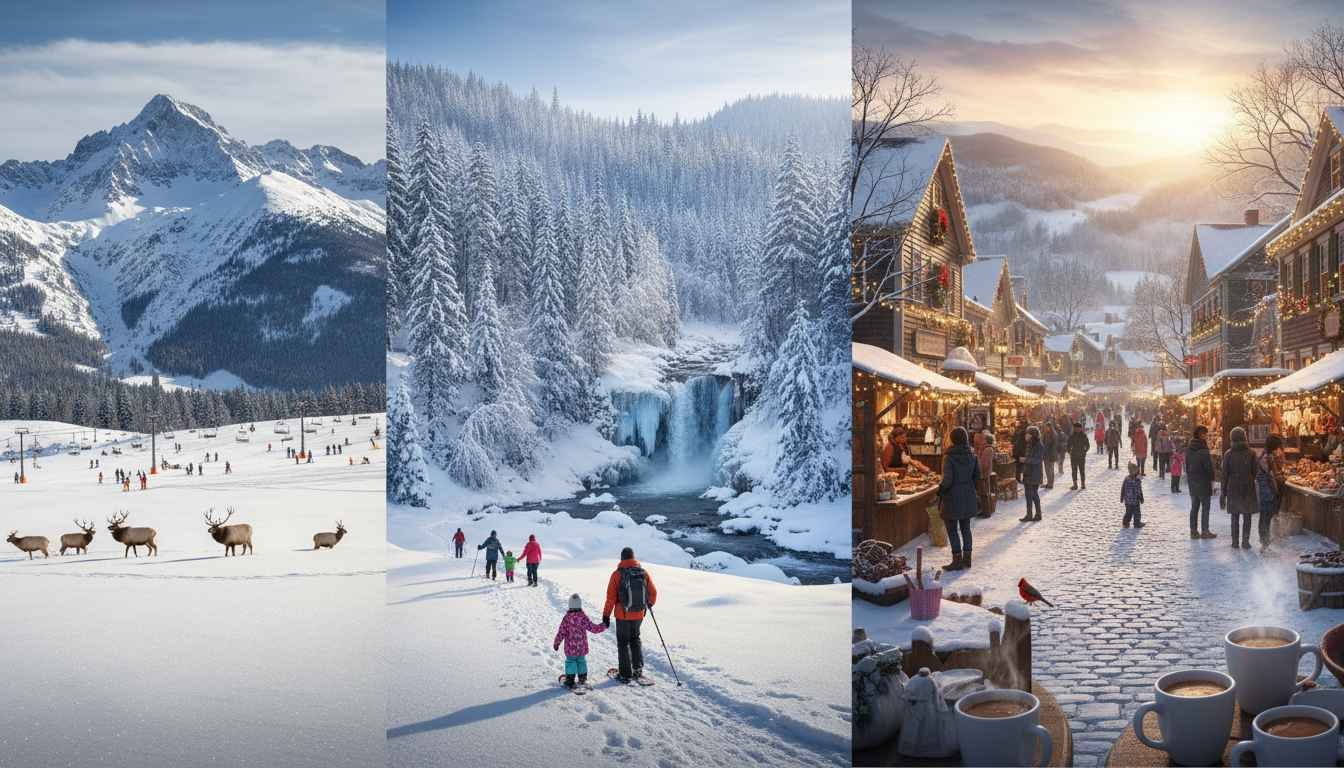 best place to visit for snow in usa