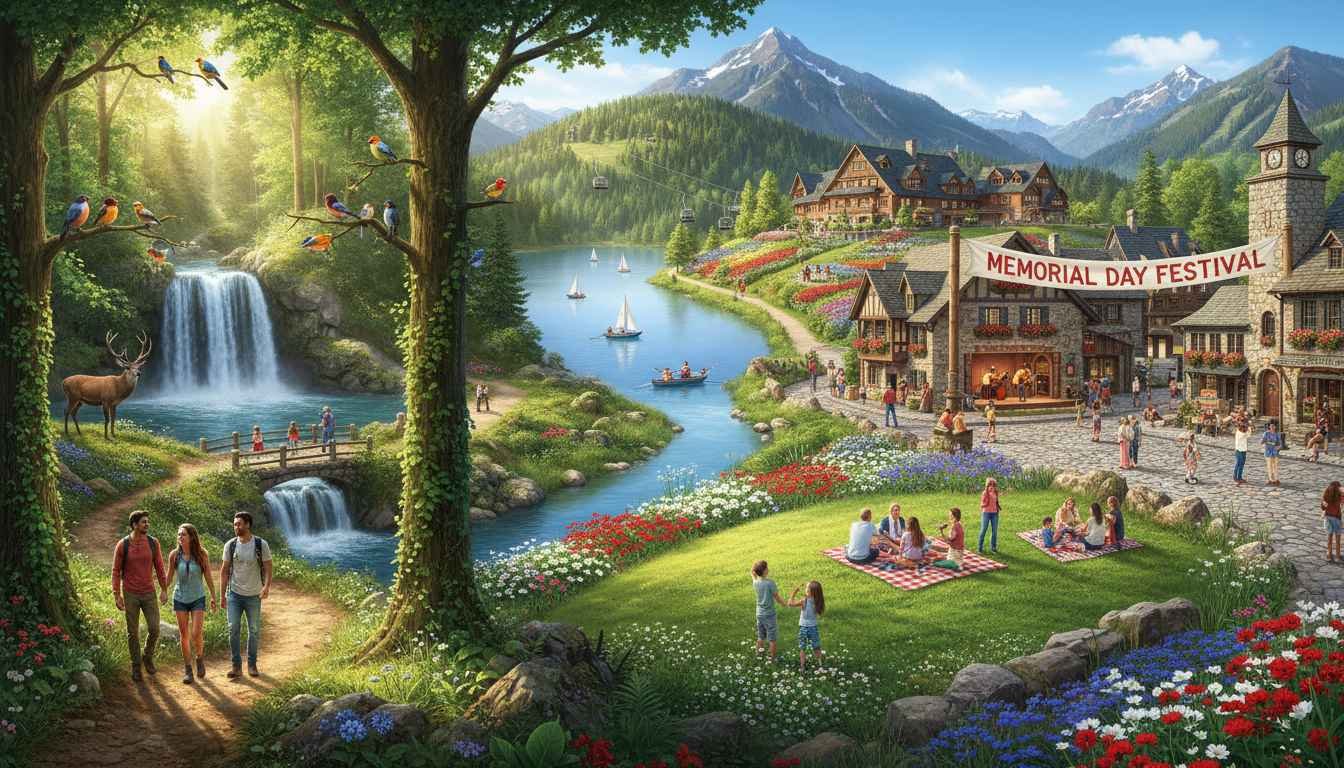 places to visit during memorial day weekend