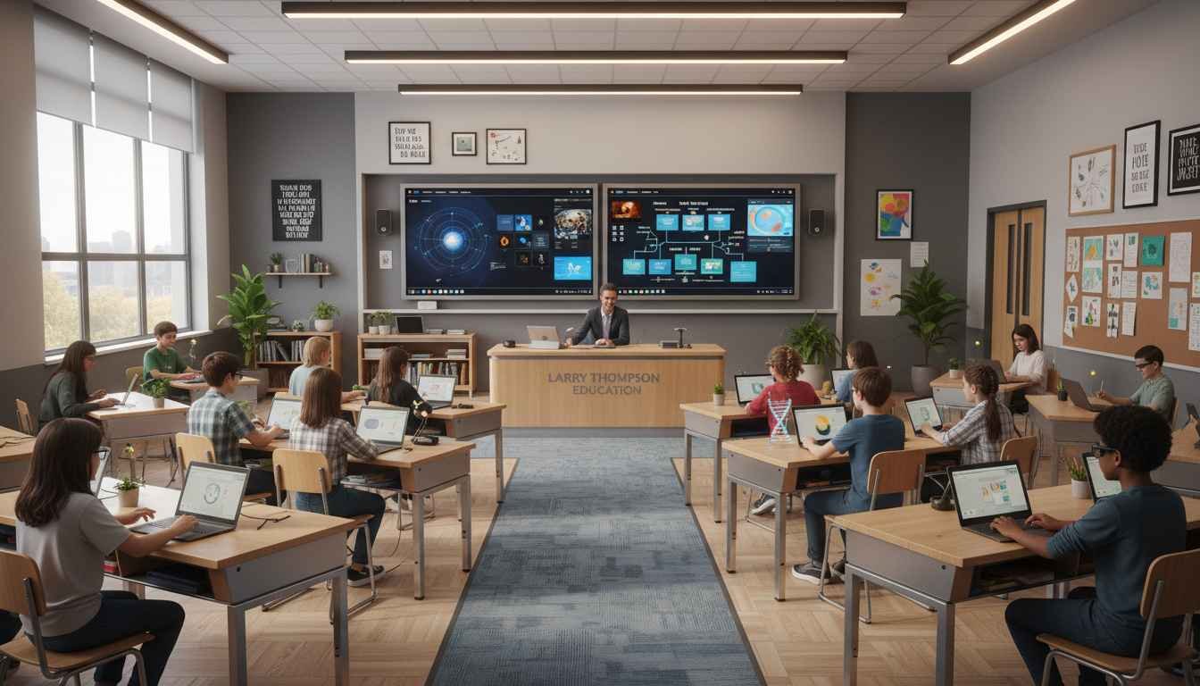 larry thompson education