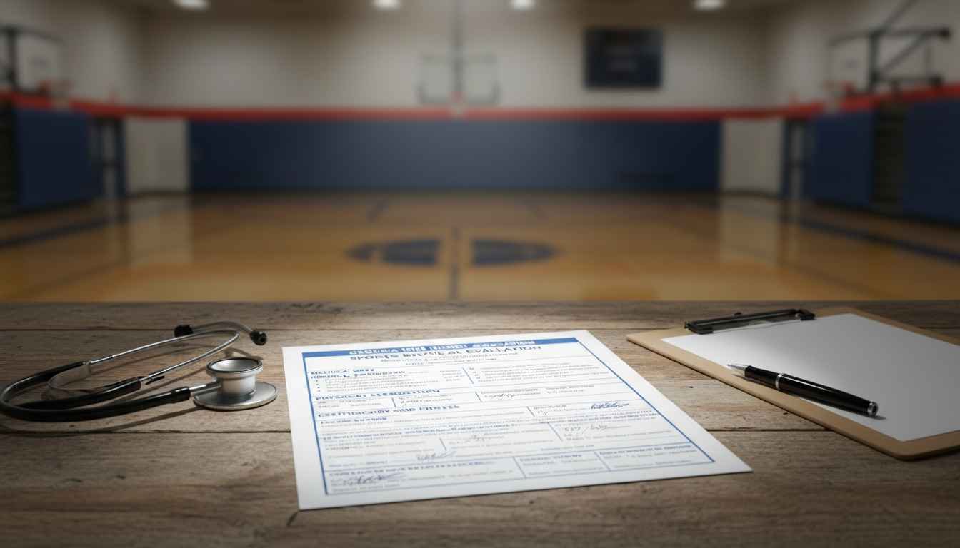 sports physical form georgia